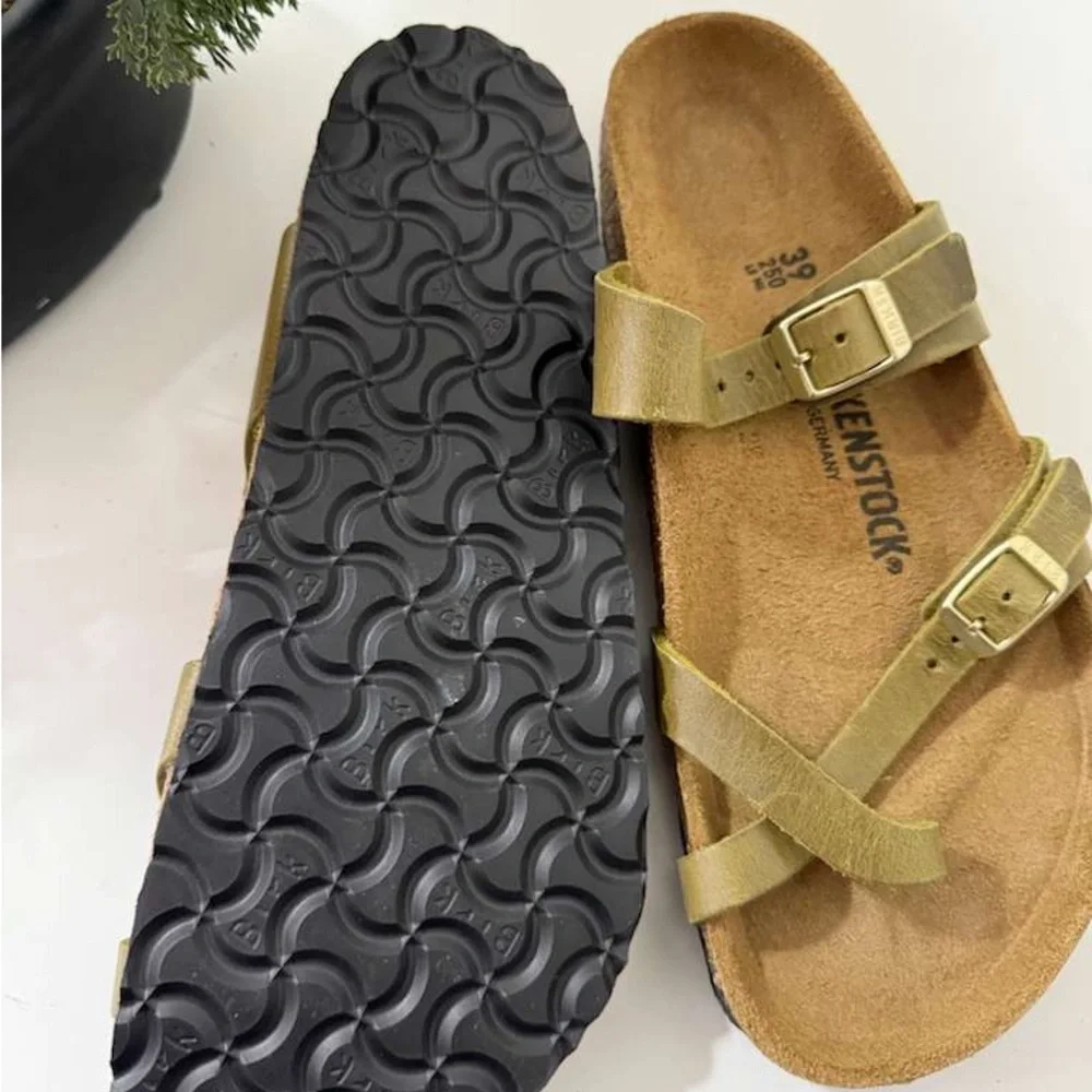 Birkenstock Olive Green Sandals - Picture 3 of 4